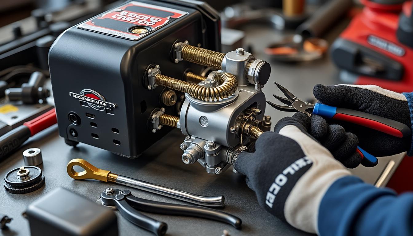 découvrez notre guide pratique étape par étape pour le montage du ressort régulateur sur moteur briggs et stratton. suivez les instructions simples pour un réglage optimal et une performance garantie.