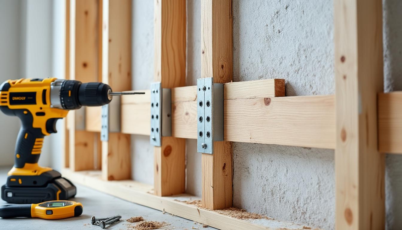 Renforcer un mur en placo pour charges lourdes : guide pratique