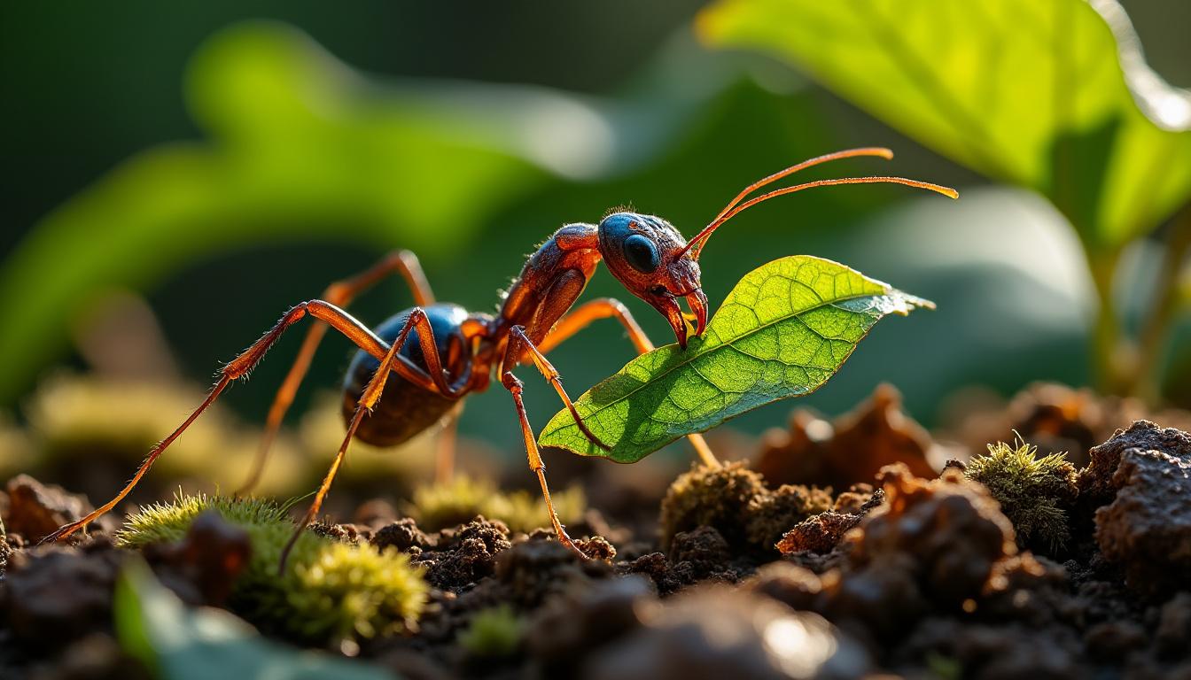 découvrez tout sur les fourmis porteuses : leurs comportements fascinants et leur rôle essentiel dans l'équilibre de l'écosystème.