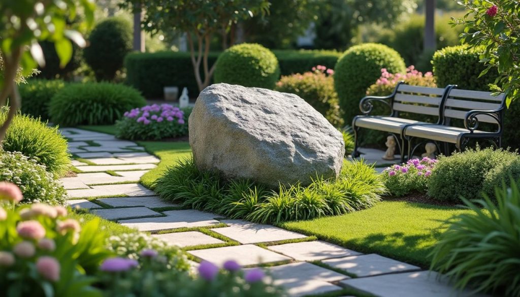 découvrez comment choisir et installer une grosse pierre décorative pour sublimer votre jardin. guide complet pour un extérieur esthétique et naturel.