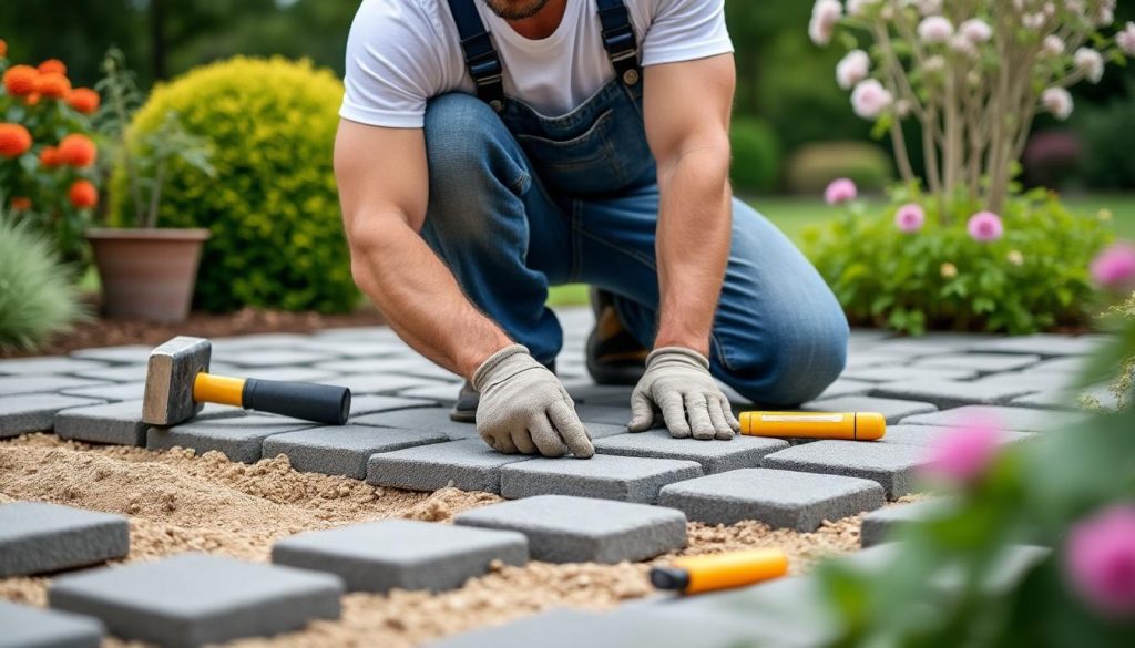 découvrez notre guide complet pour réussir la pose de pavés et aménager vos espaces extérieurs avec style et durabilité.