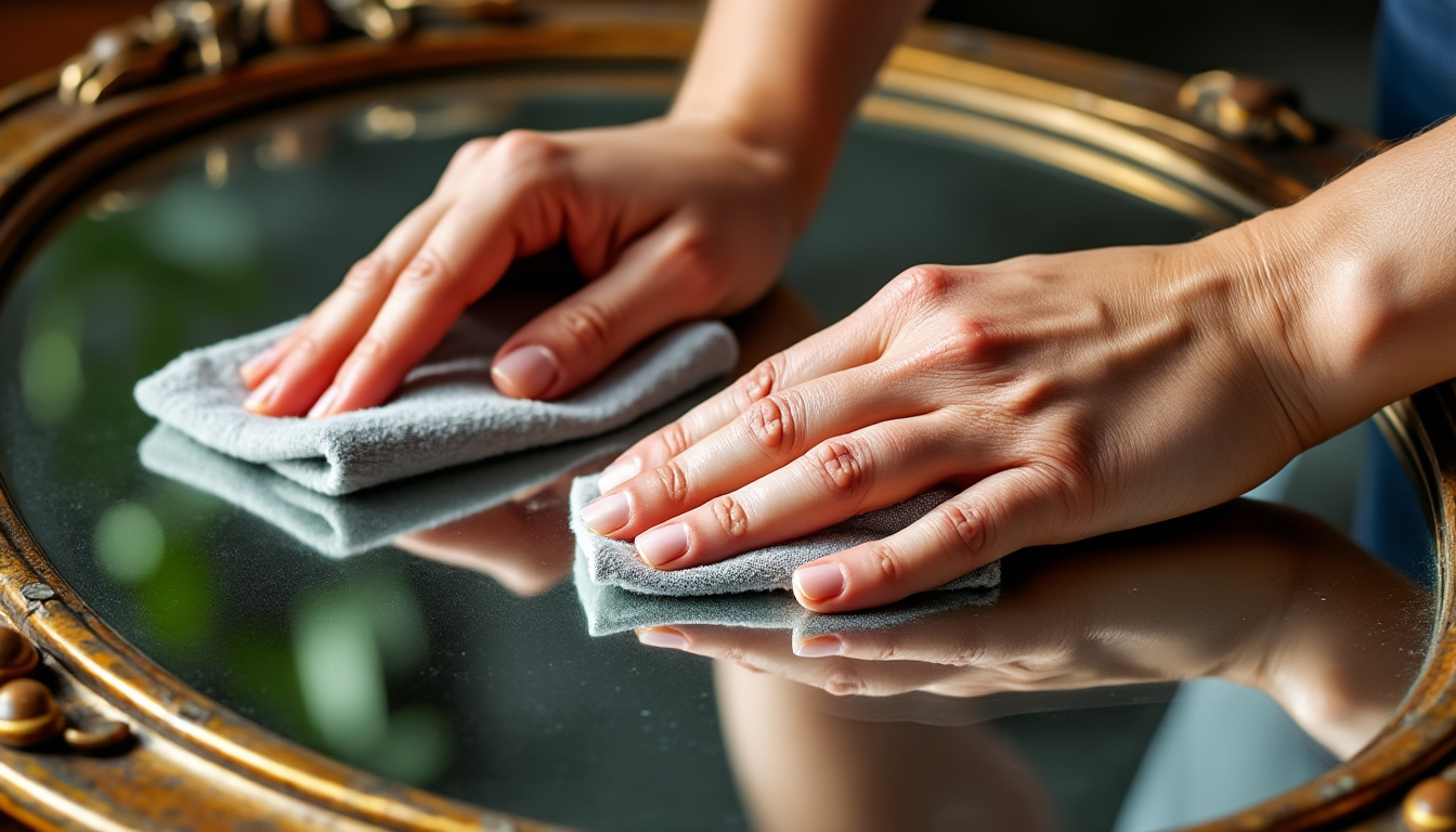 découvrez nos conseils pratiques pour entretenir un miroir oxydé et préserver son charme unique tout en évitant l'usure et les taches.