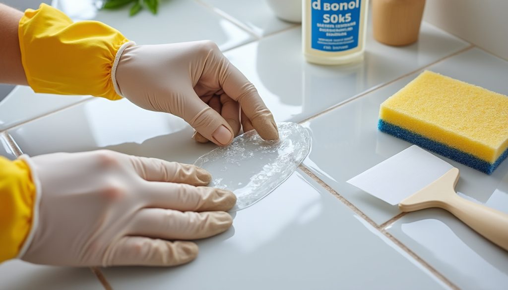 découvrez des méthodes efficaces et sûres pour enlever du silicone sur le carrelage sans l'endommager, grâce à nos conseils pratiques et faciles à appliquer.